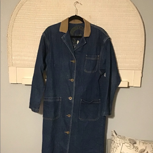 Lee’s Vintage Full Length Women’s Denim Dress - Picture 2 of 8
